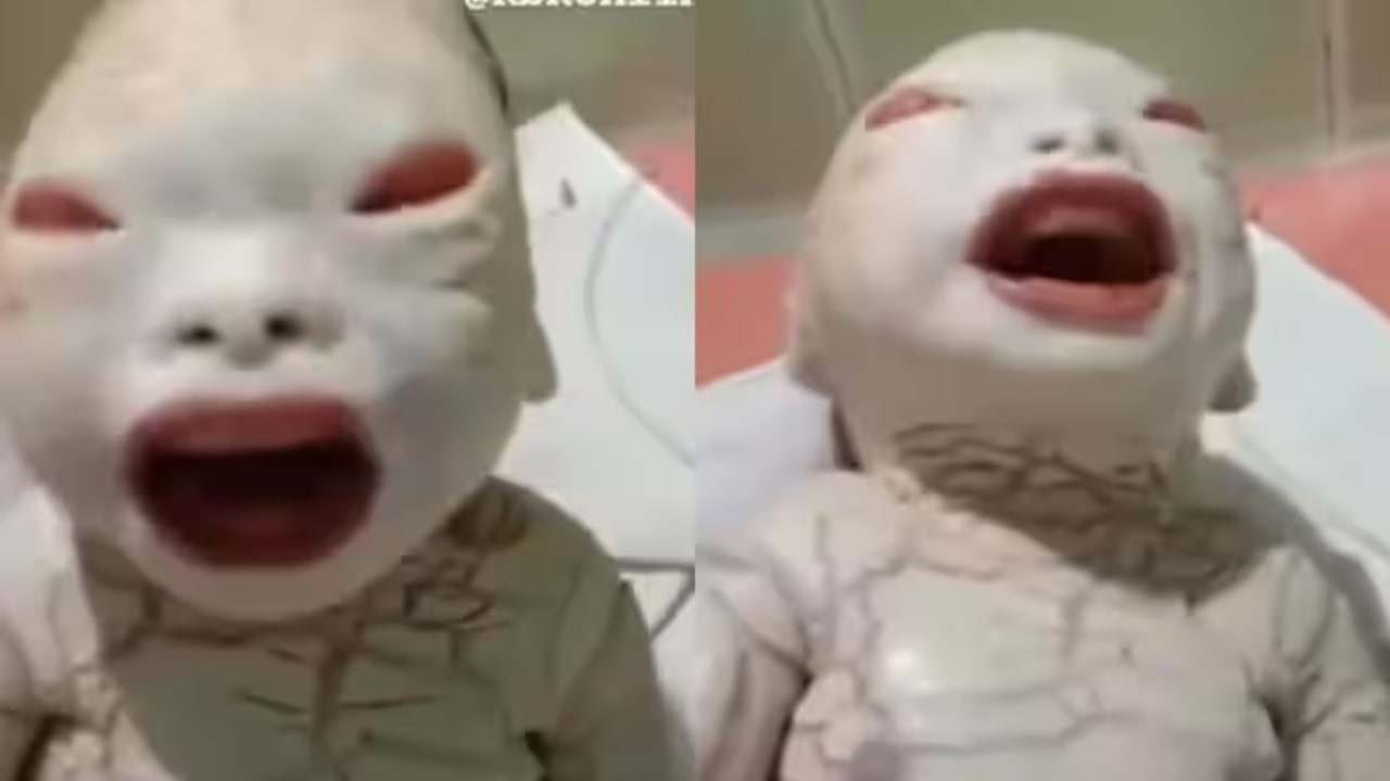 Baby Born With Harlequin Ichthyosis