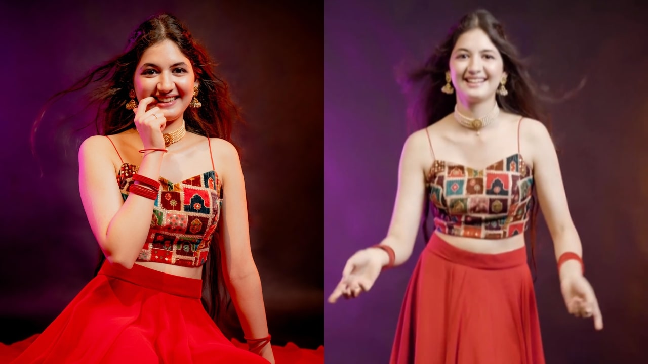 Harshaali Malhotra What Jhumka