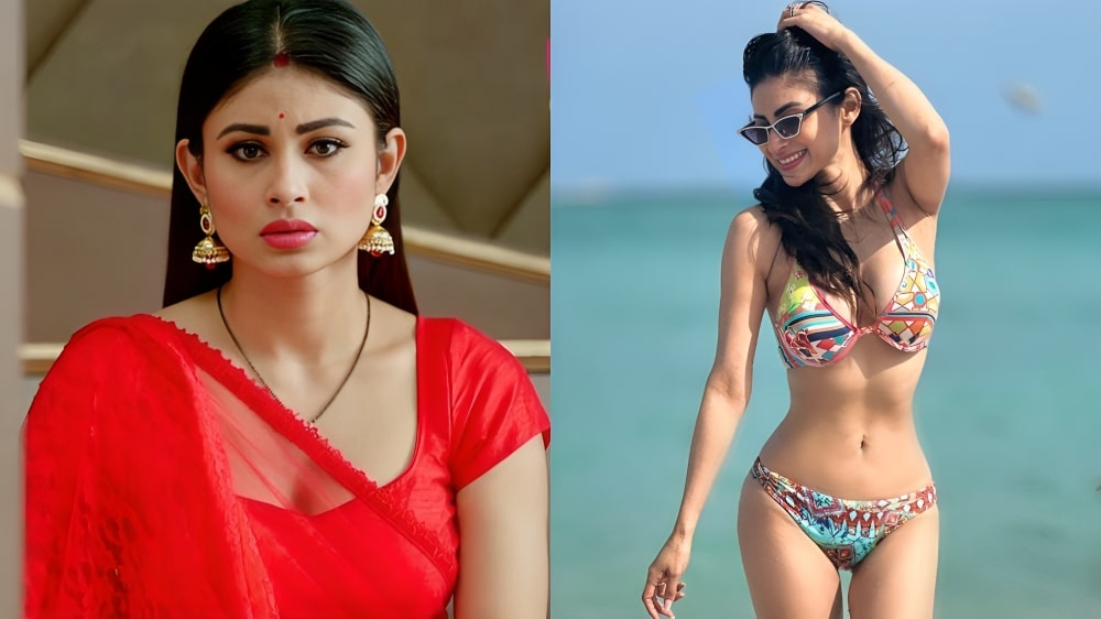 Mouni Roy In Multi-Colour Bikini