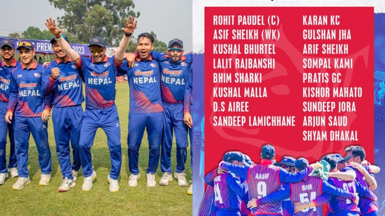 Nepal Asia Cup Squad 2023