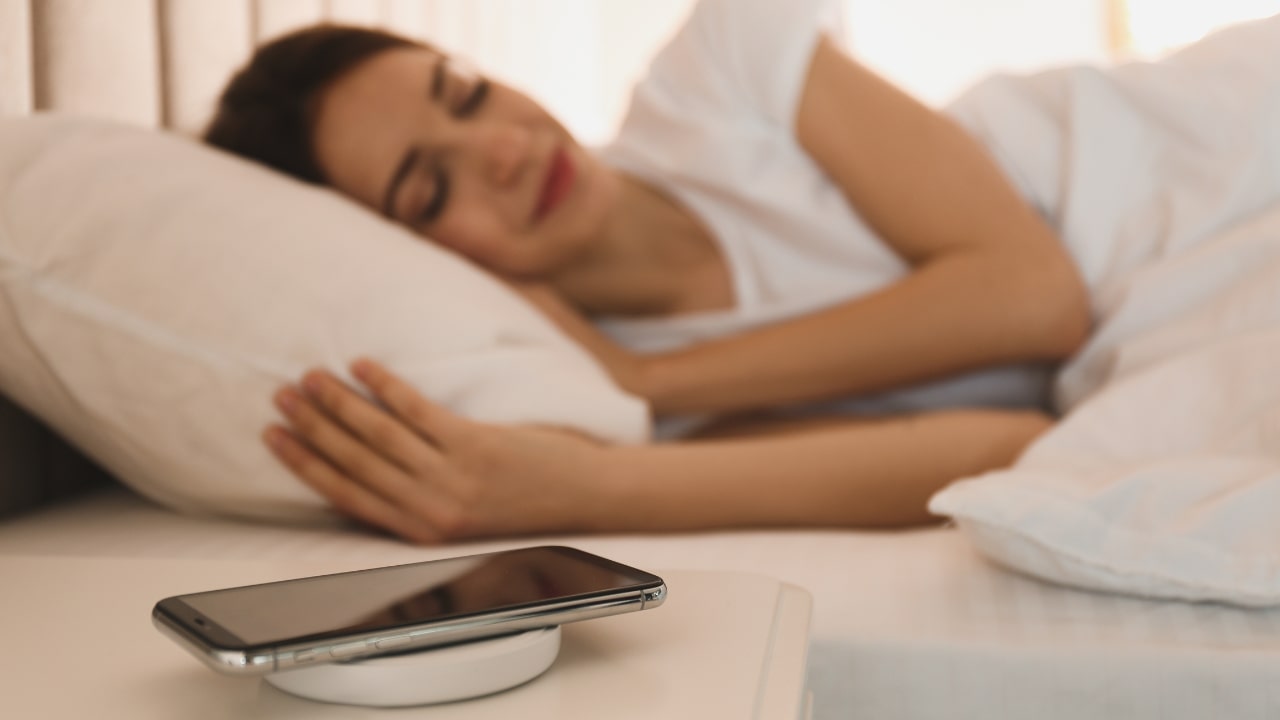 Phone Charging While Sleeping