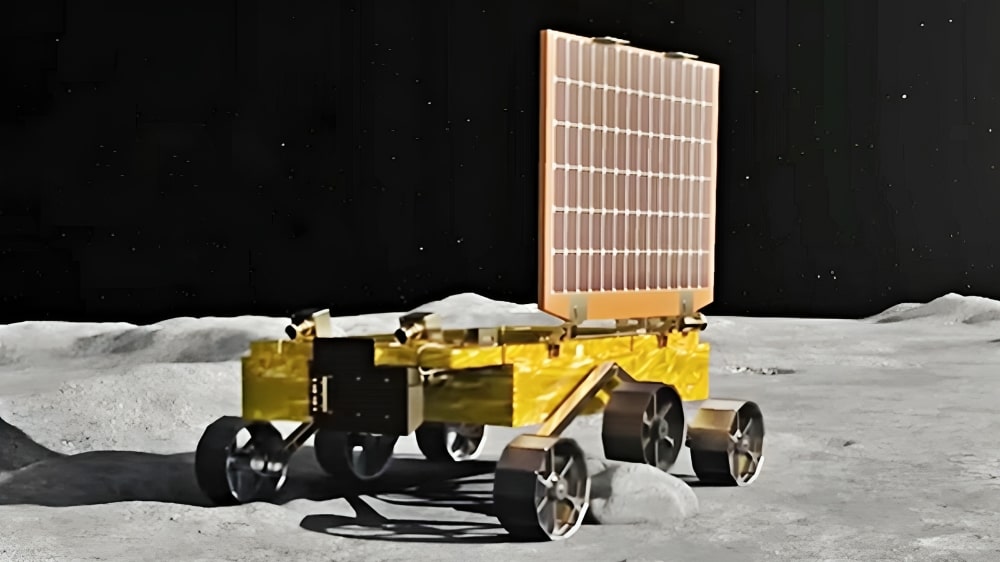 Pragyan Rover On Moon