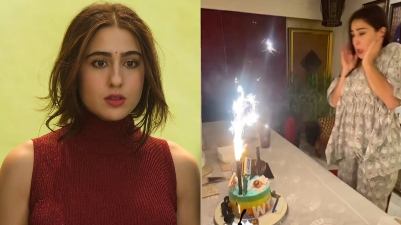 Sara Ali Khan Scared Of Birthday Cake