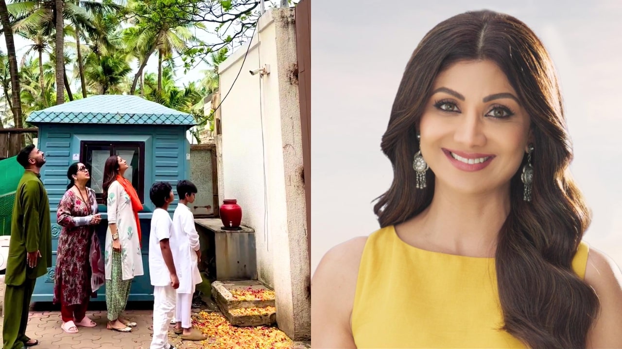 Shilpa Shetty Hoists Tricolour Wearing Shoes