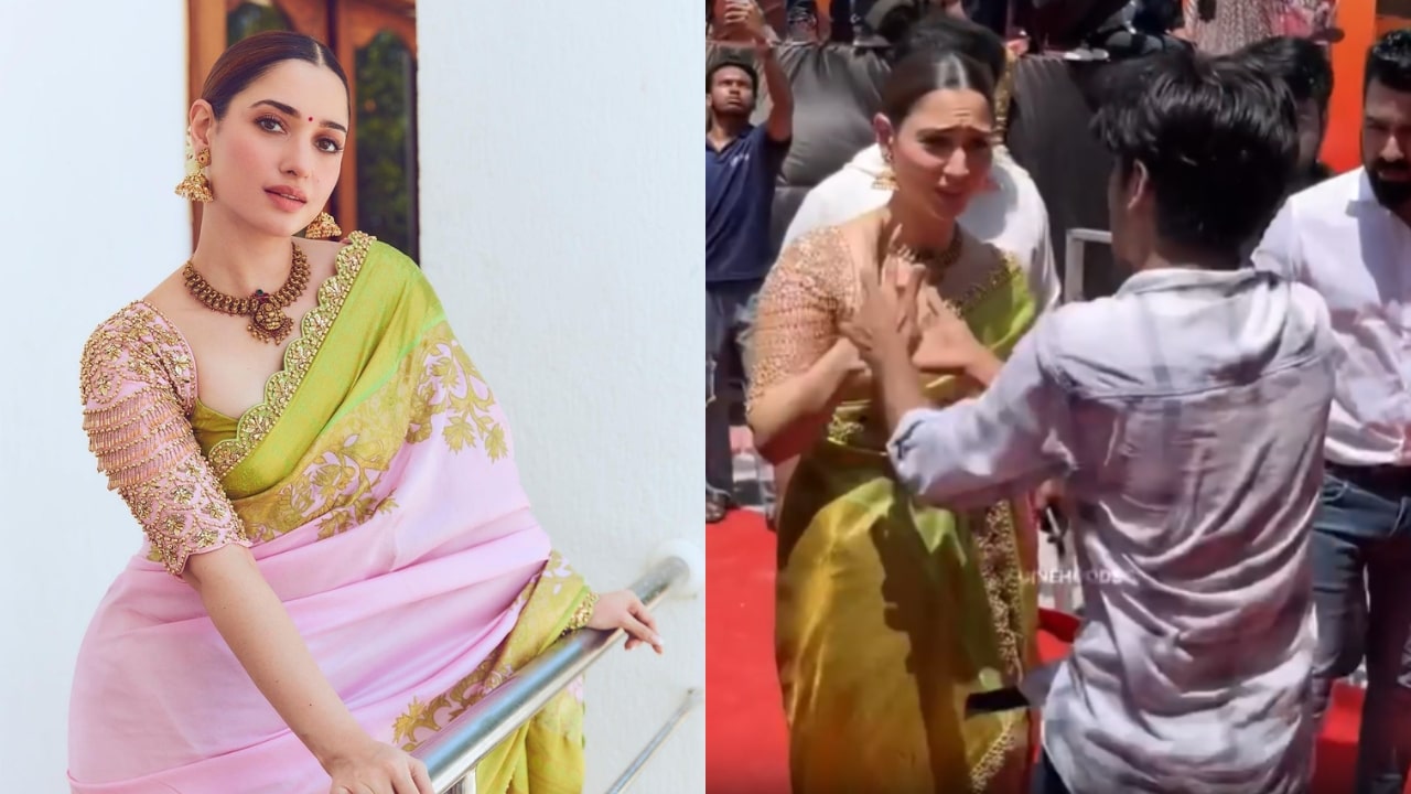 Tamannaah Bhatia Fan Breaks Barricade