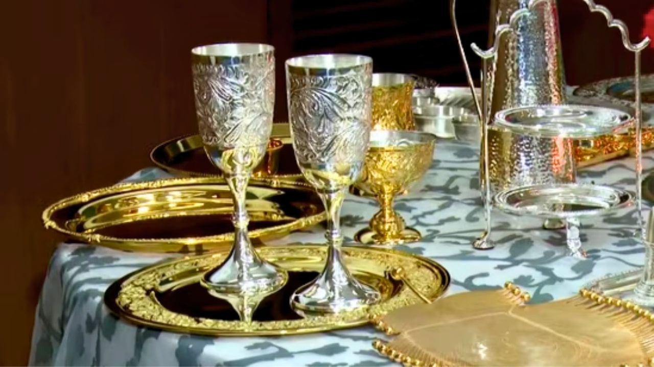 Gold and Silver Utensils G20