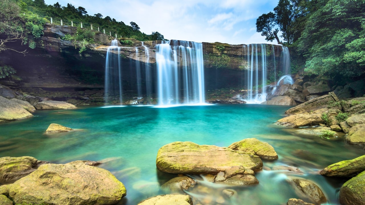 Krang Suri Waterfall