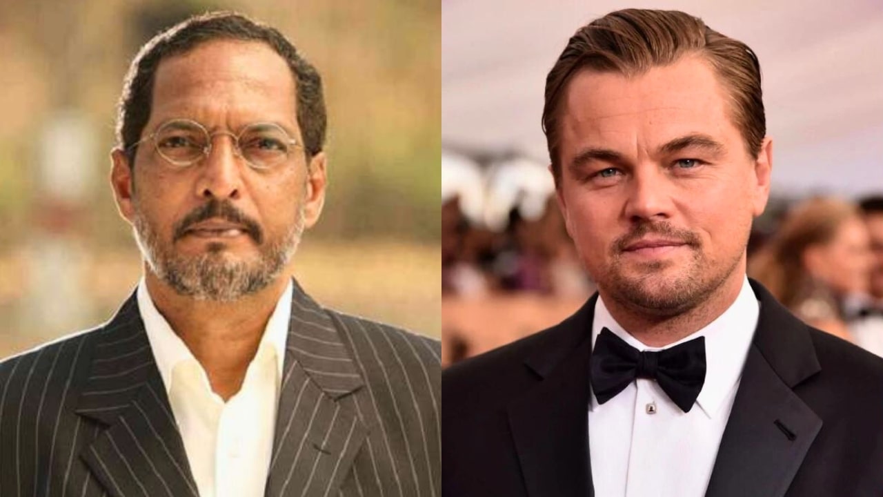 Nana Patekar and Leonardo DiCaprio