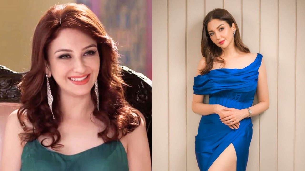Saumya Tandon In Blue Gown