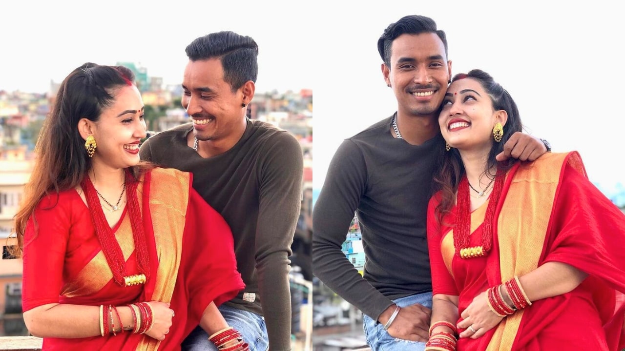 Sompal Kami Wife Prativa Ghimire