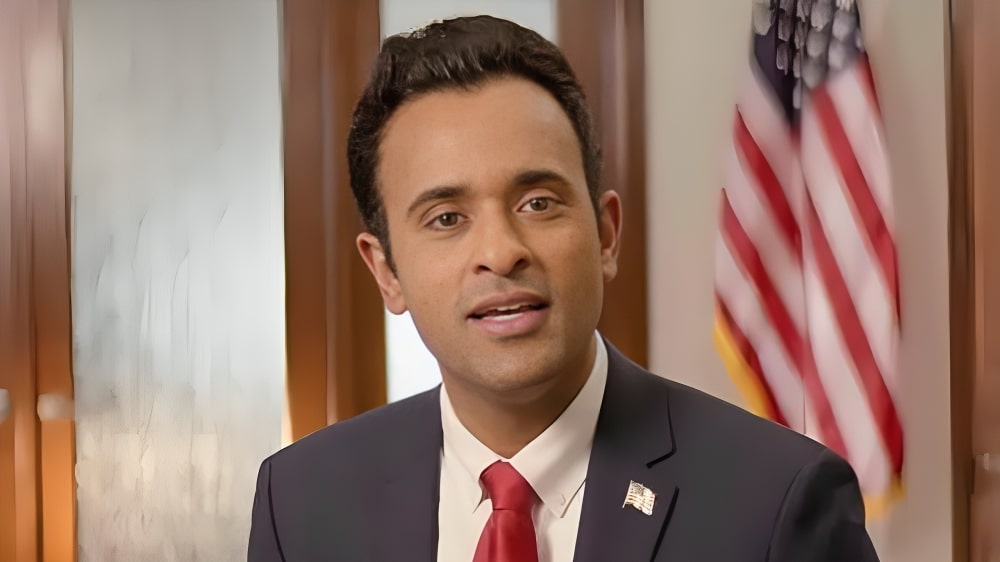 US Presidential Candidate Vivek Ramaswamy