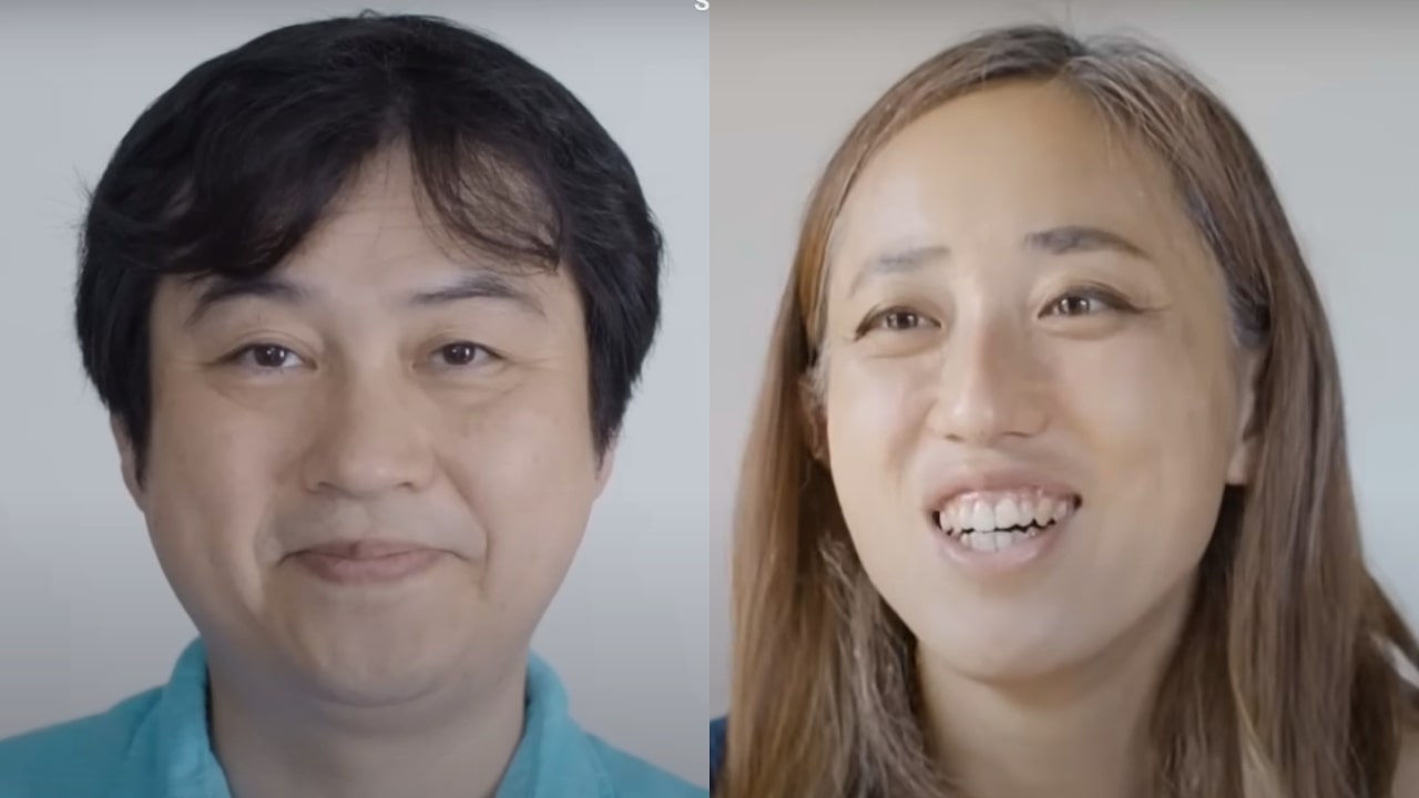 Hidekazu and Hiromi