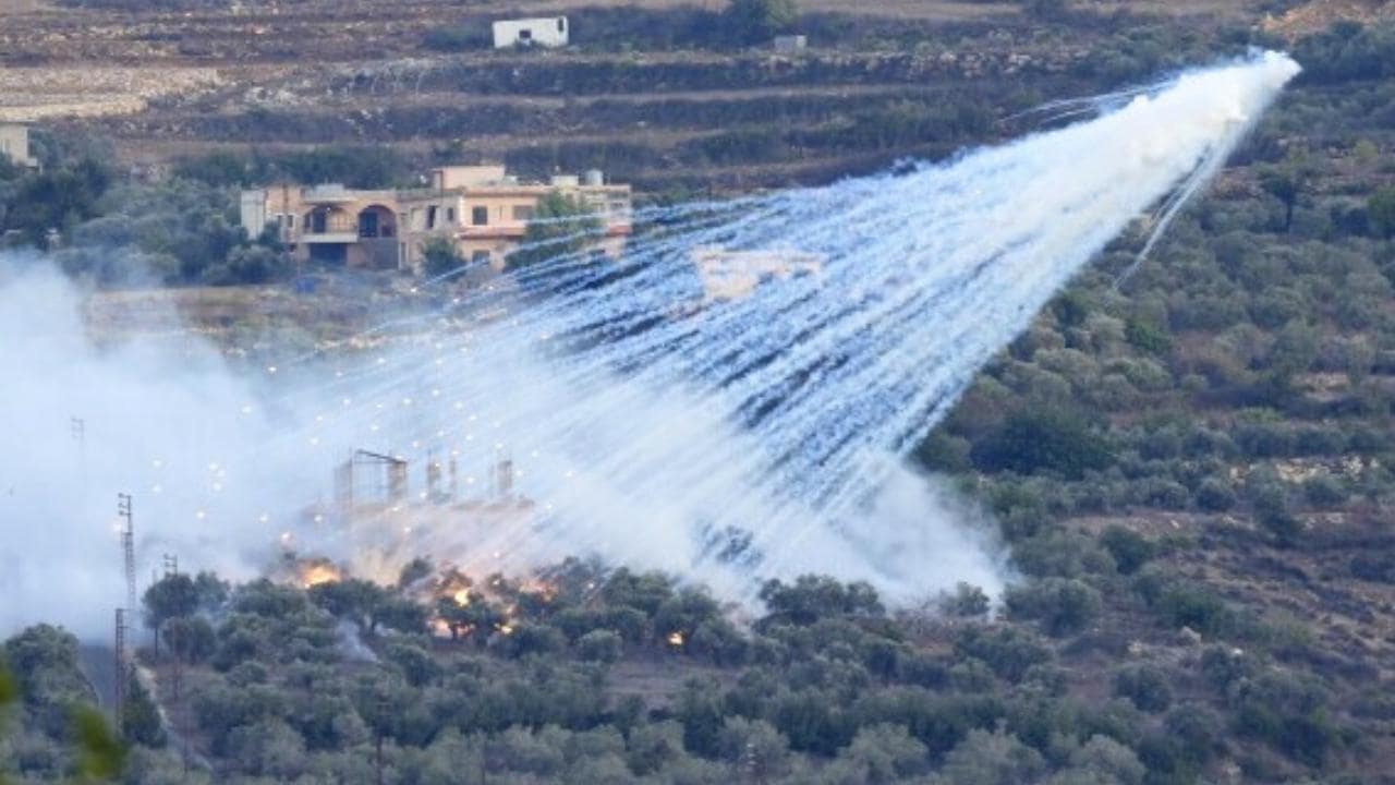 Israel Phosphorus Bomb Attack