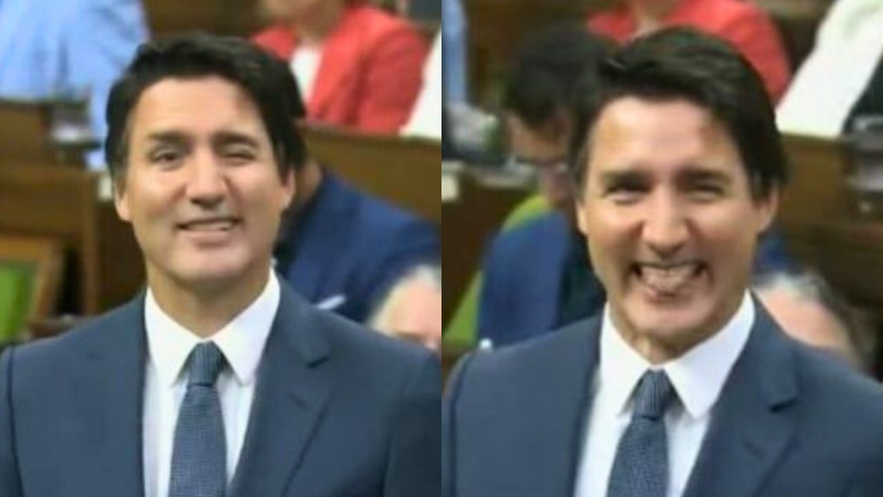 Canadian PM Justin Trudeau Winks At New Speaker Video