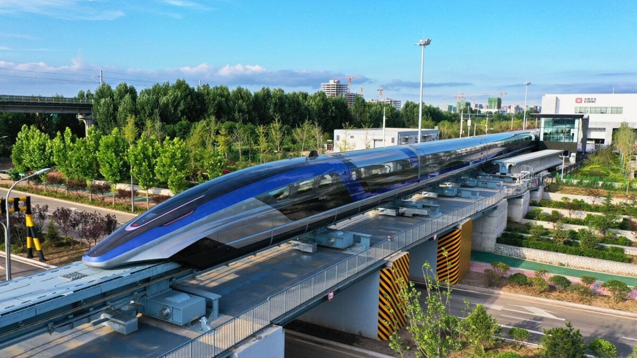 Maglev Train Speed