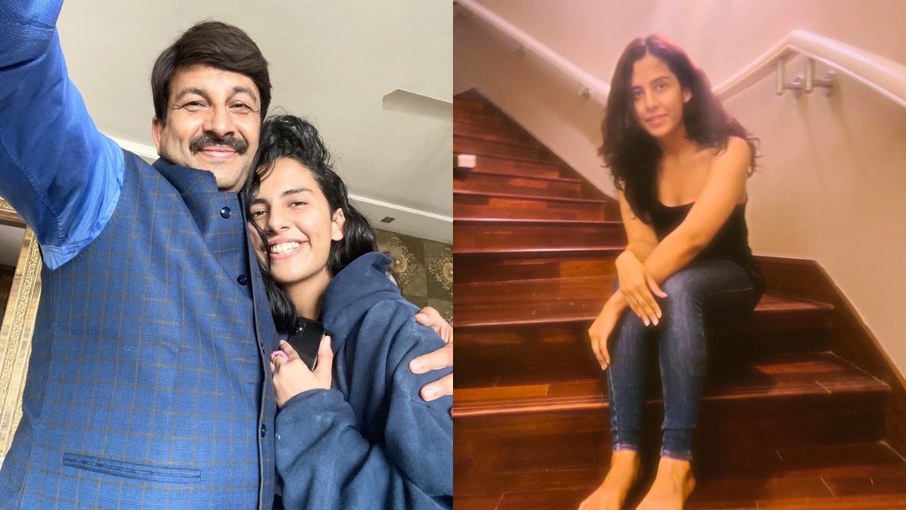 Manoj Tiwari Daughter Rhiti Tiwari