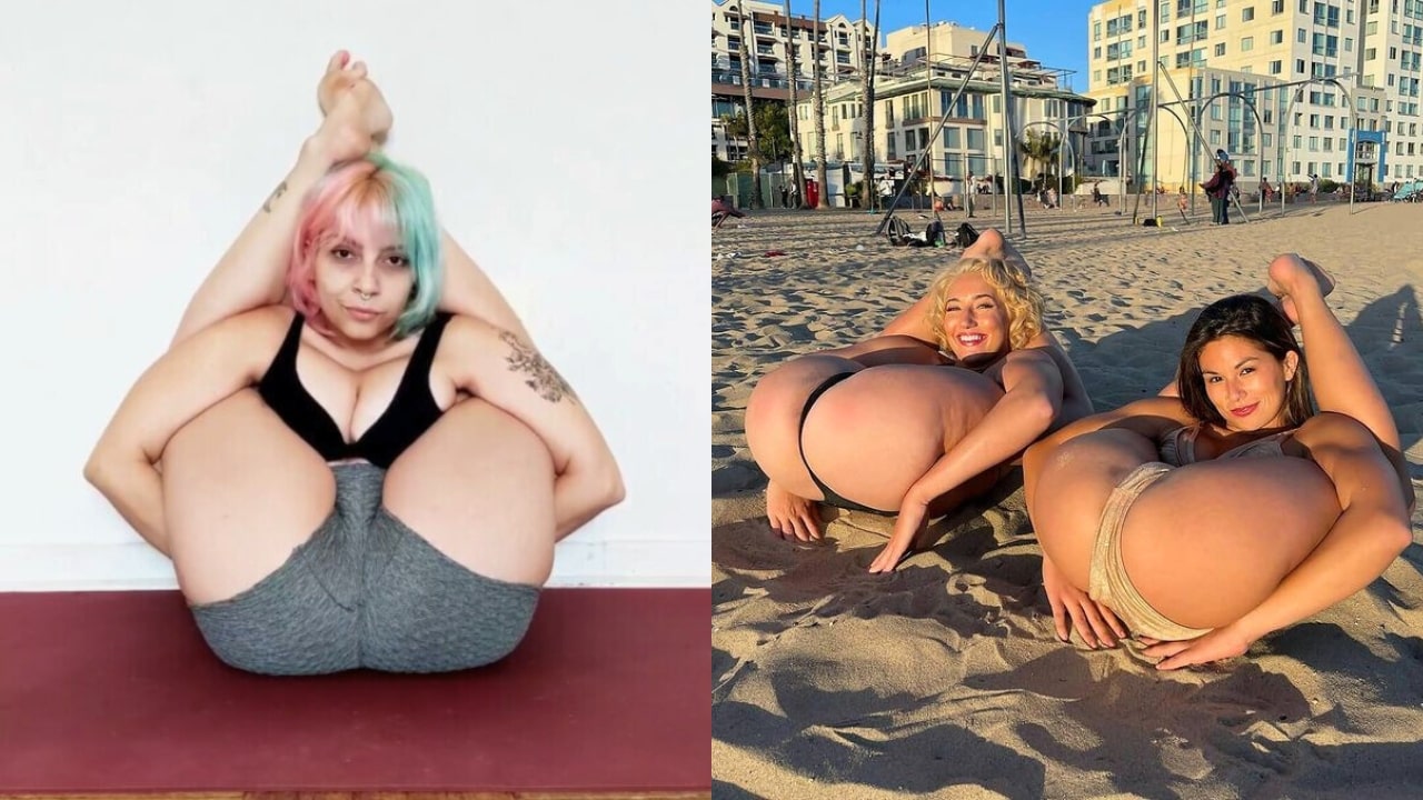 Miss Flexible Lilly Yoga Poses