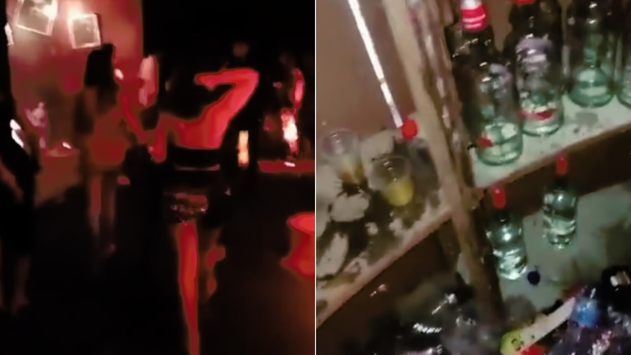 Pakistan Karachi Halloween Rave Party