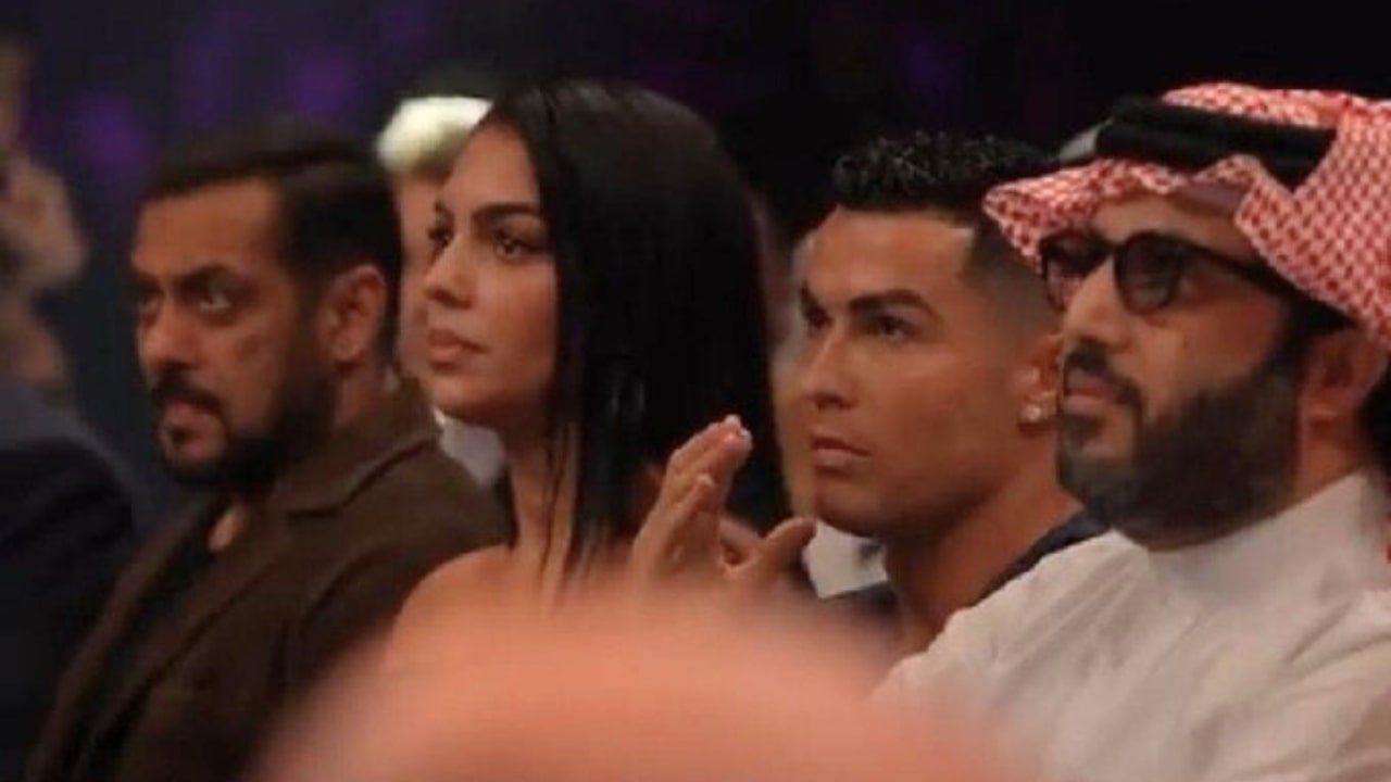 Salman Khan With Cristiano Ronaldo