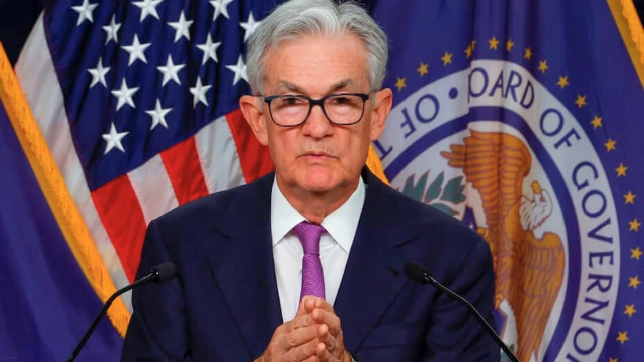 US Central Bank Chairman Jerome Powell