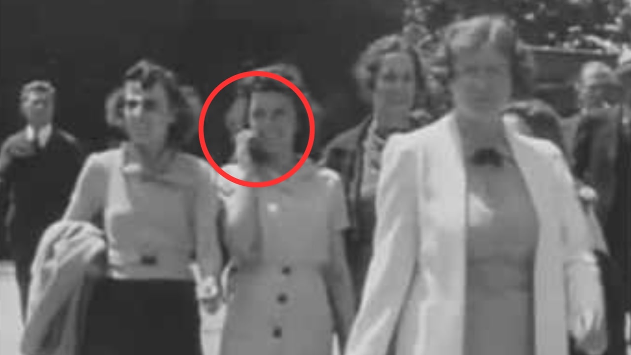 Woman With Phone In 1938 Video