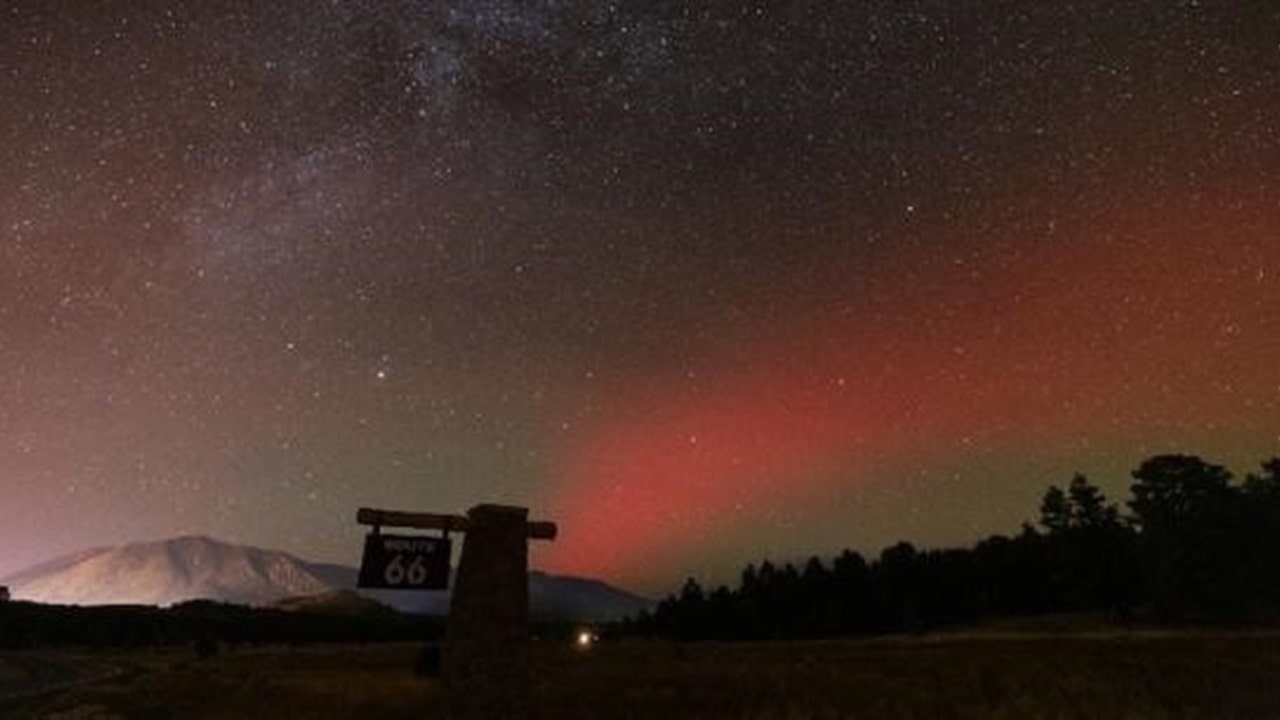 Rare Red Aurora Visible In Ladakh