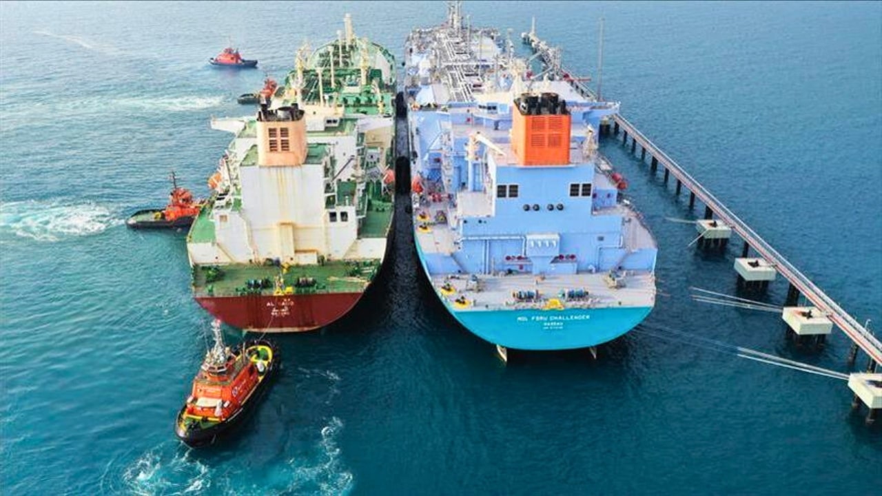 GAIL India Ship-To-Ship LNG Transfer