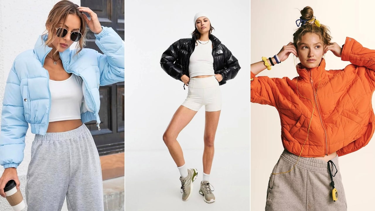 Cropped Puffer Jacket