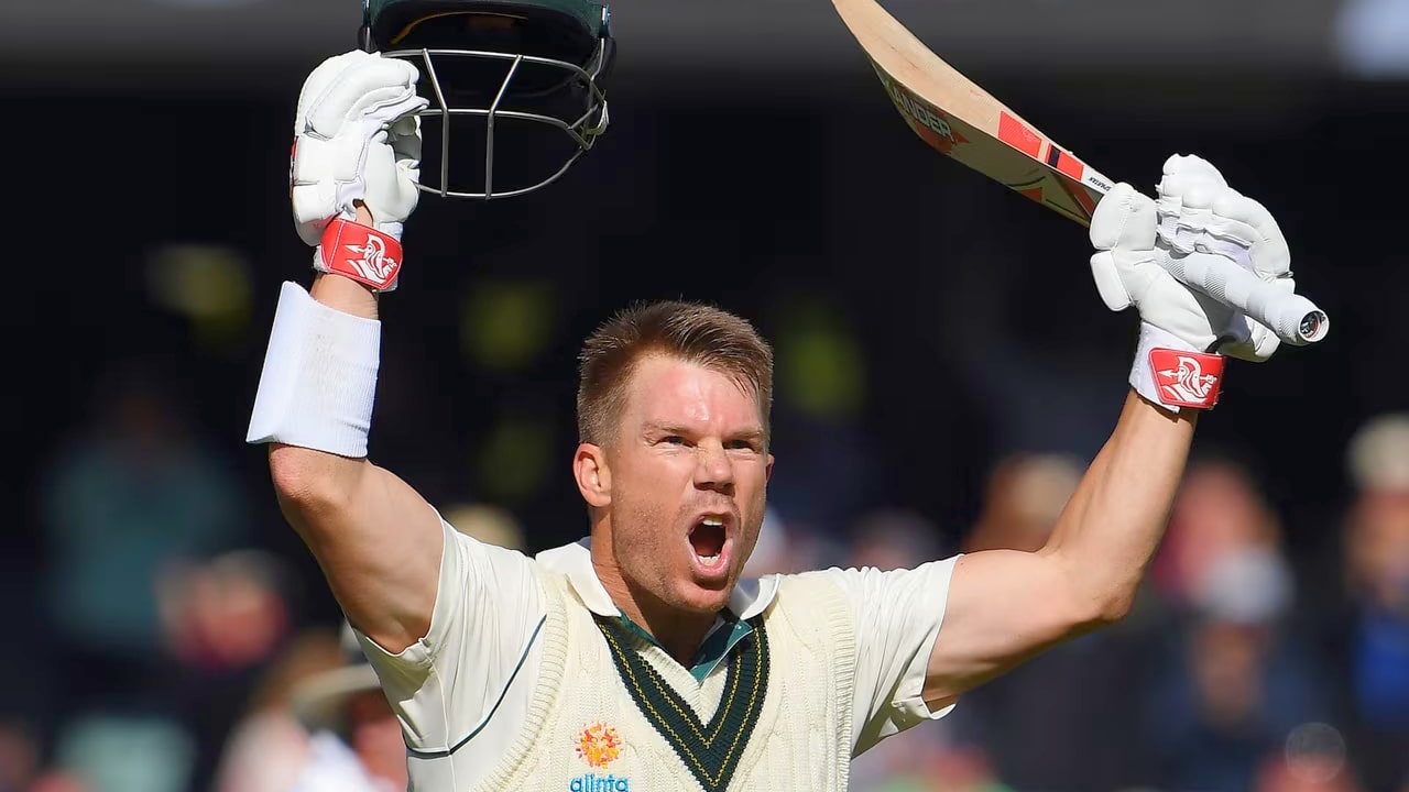 David Warner Test Record