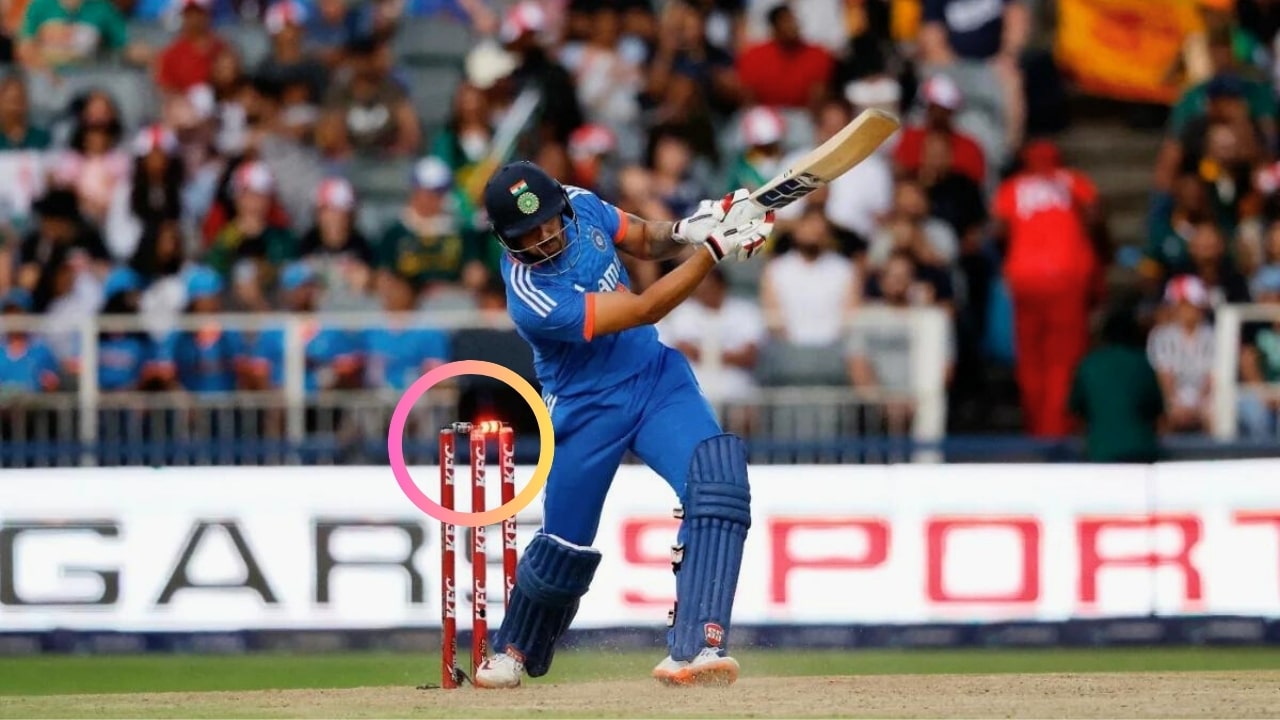 Jitesh Sharma Hit Wicket