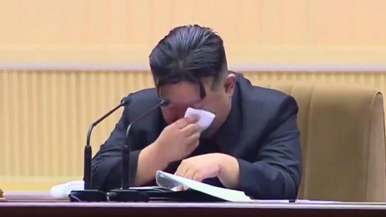 Kim Jong Un Crying Video