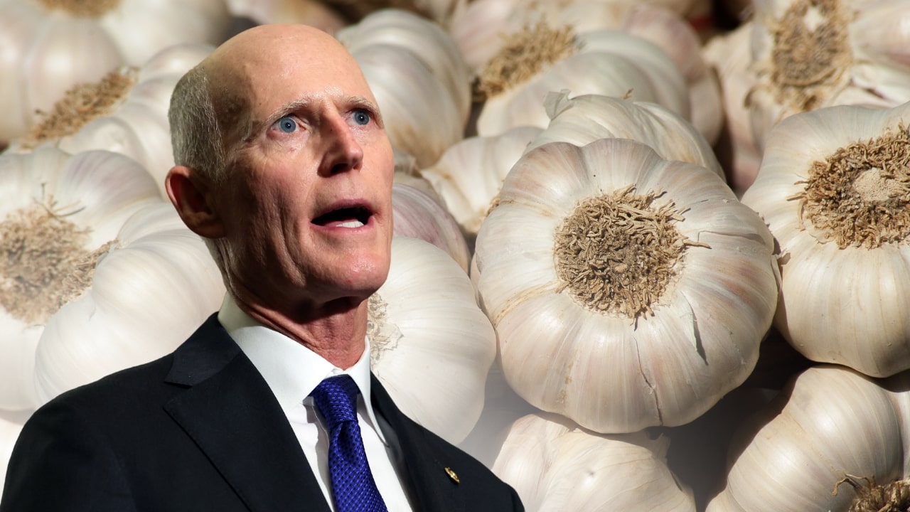 Rick Scott Garlic China