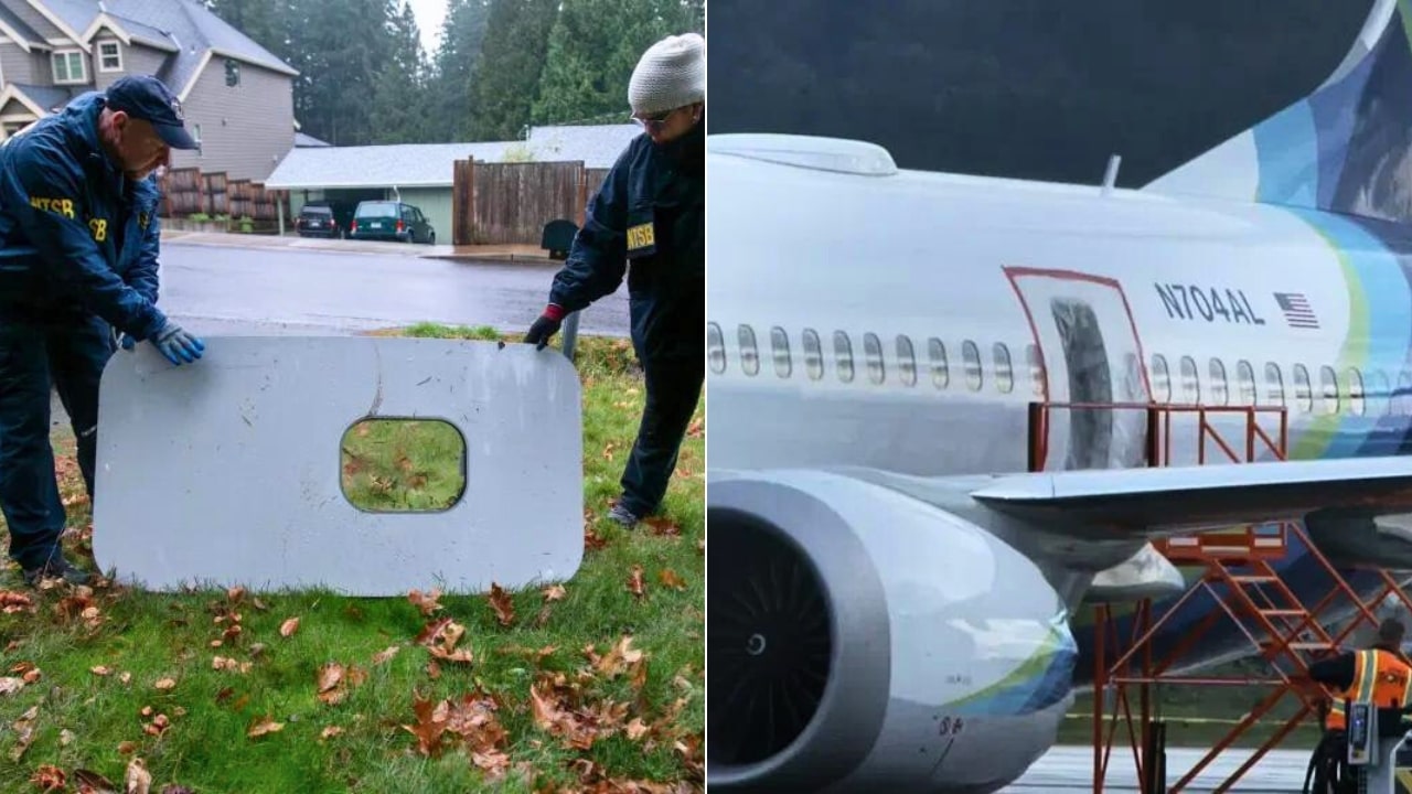 Boeing 737 Max Window Falls Off