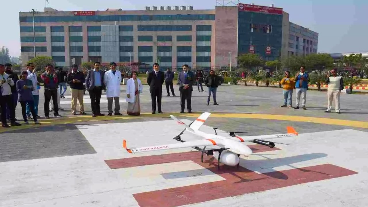 Drone Delivery AIIMS Rishikesh