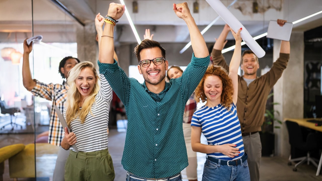 Happy Employee
