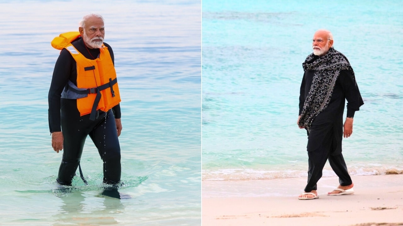 Narendra Modi Lakshadweep Trip