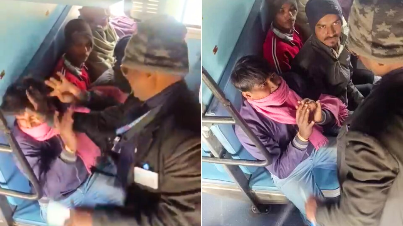 TTE Slaps Passenger On Train