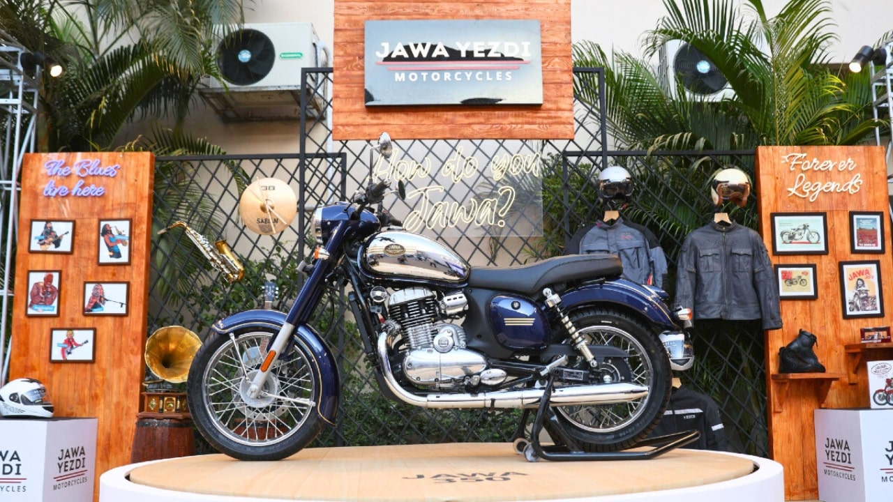 Jawa 350 Blue