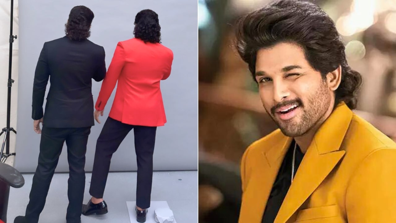 Allu Arjun Wax Statue Dubai
