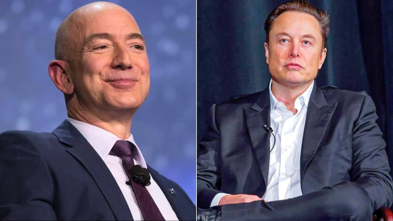 Jeff Bezos and Elon Musk