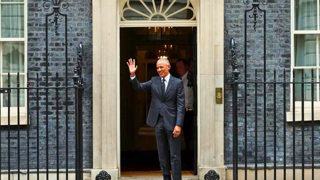 Barack Obama Meets Rishi Sunak