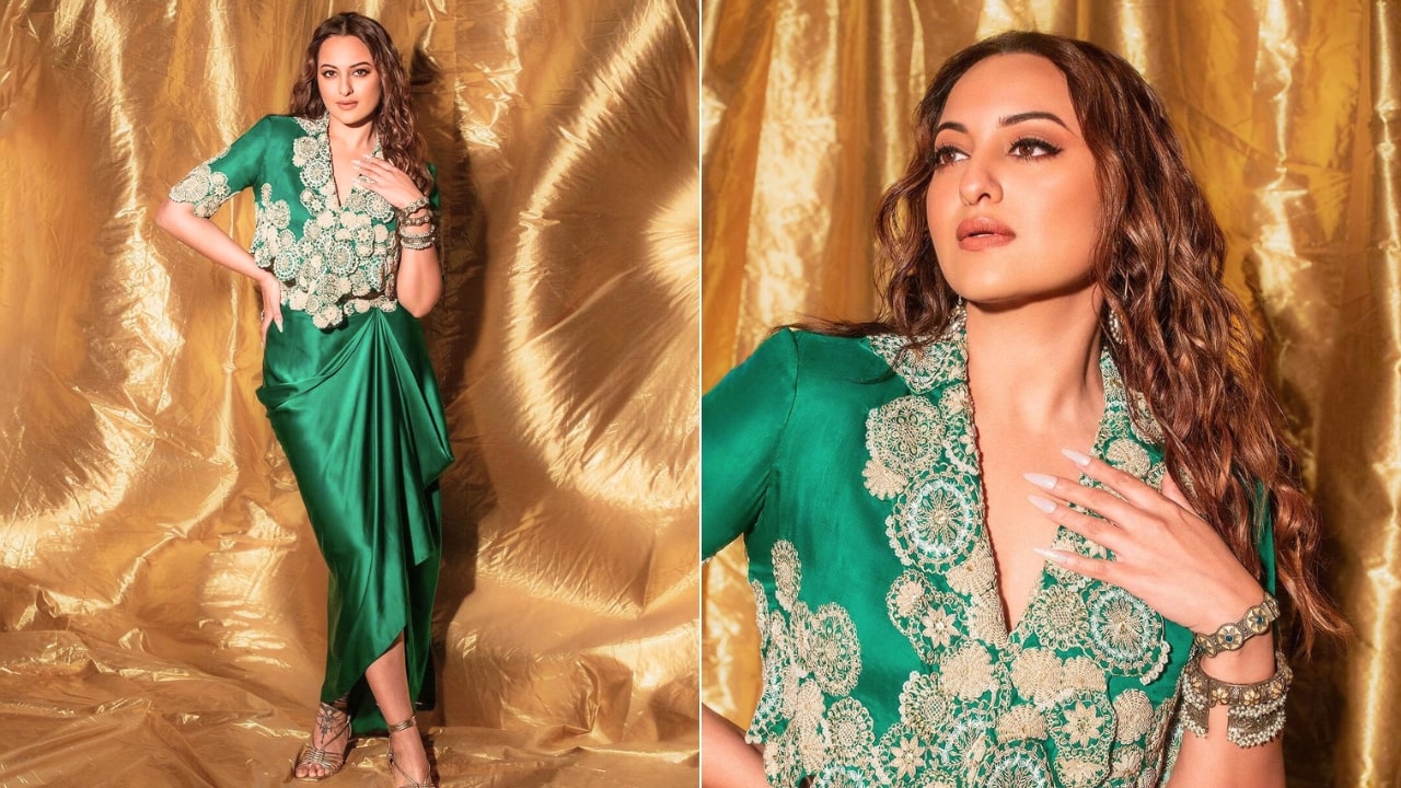 Sonakshi Sinha Indo Western Dress