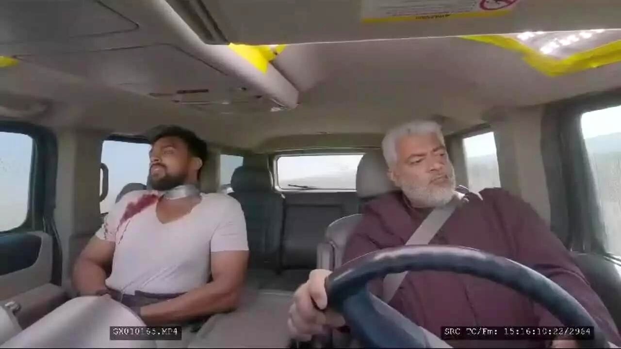 Ajith Kumar Car Accident Video