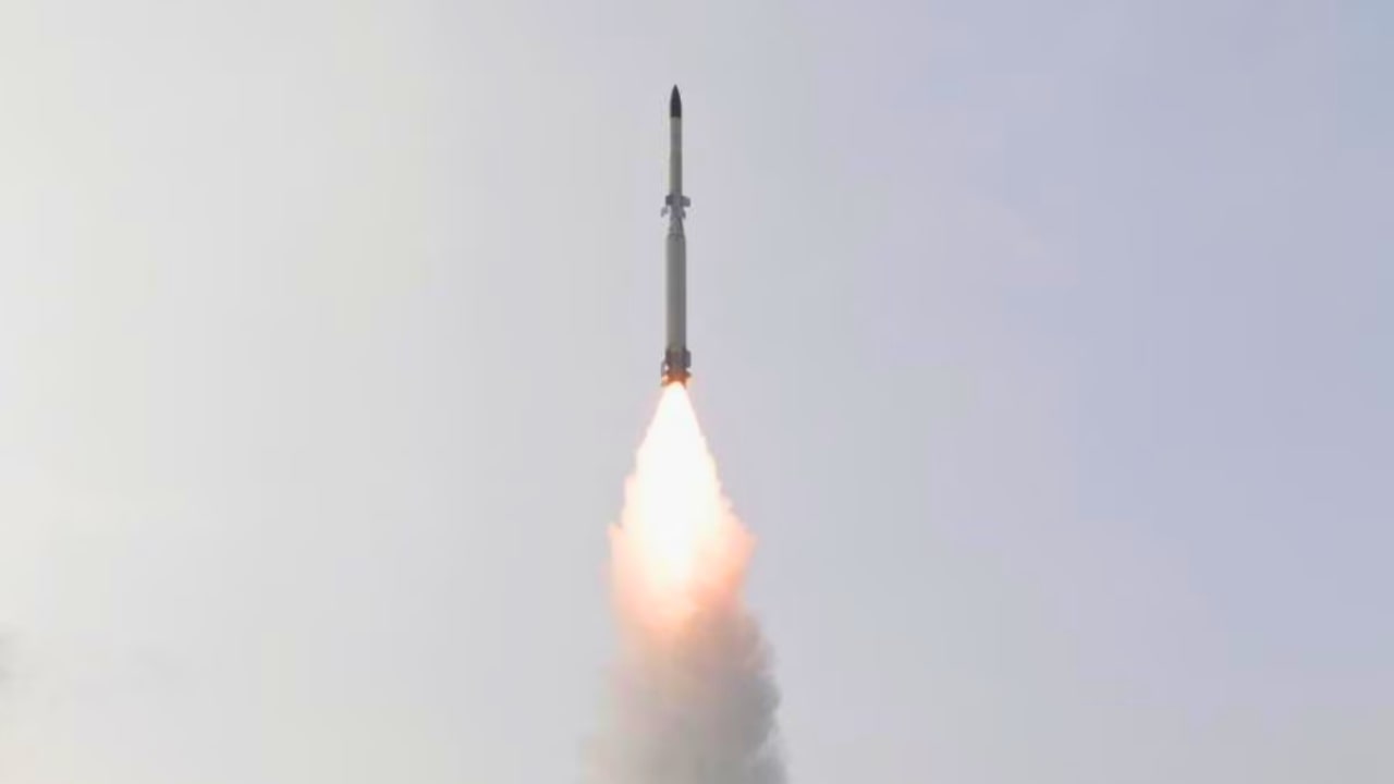 DRDO Ballistic Missile Test