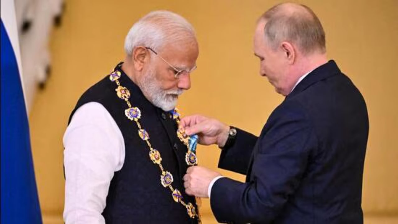 PM Modi Russia Highest Civilian Honor