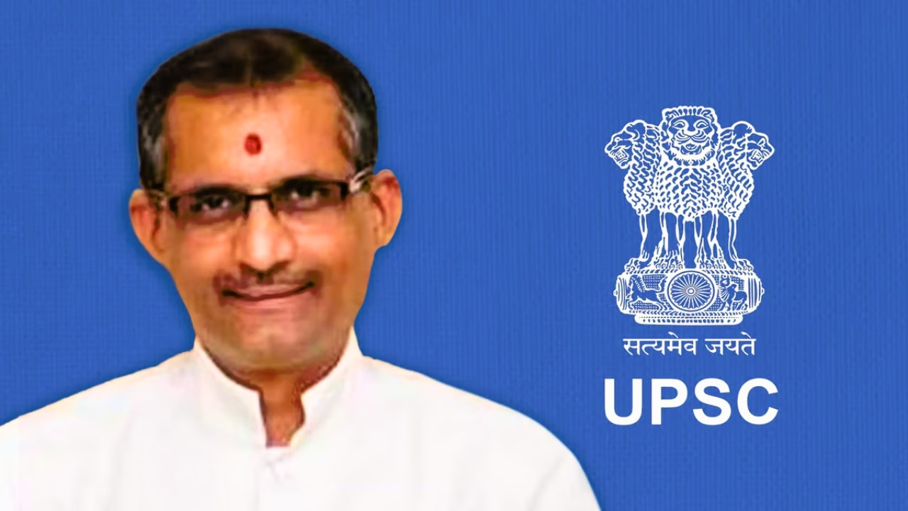 UPSC Chairman Manoj Soni