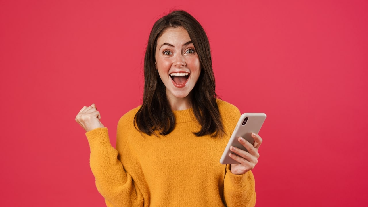 Woman With Smartphone