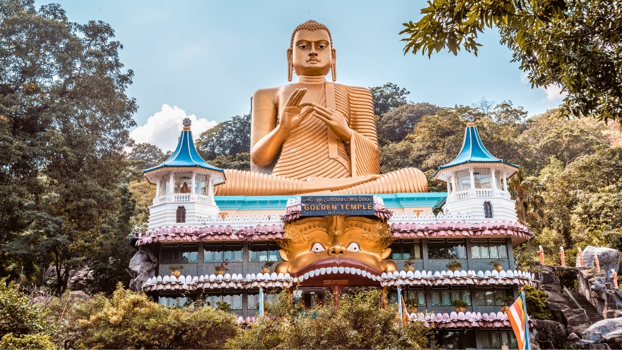 Golden Temple In Dambulla