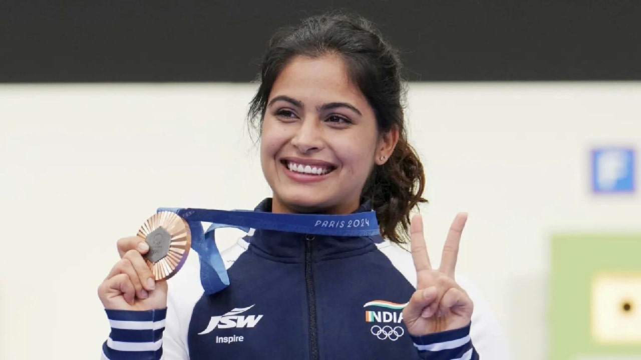 Manu Bhaker Paris Olympics 2024