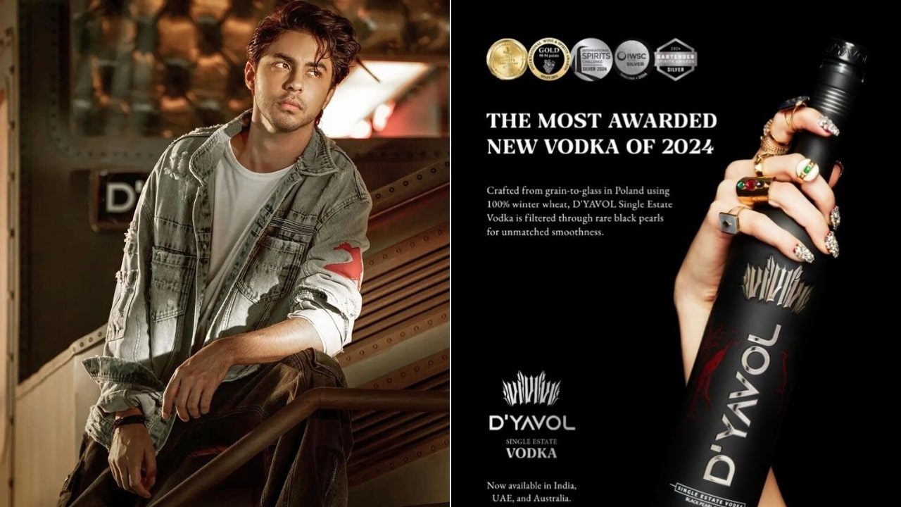 Aryan Khan Vodka Brand Award